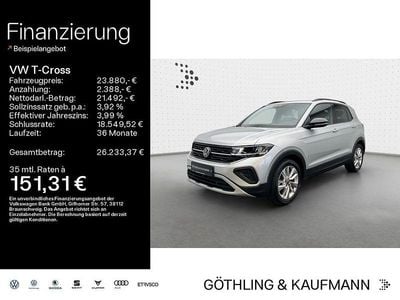 Gebraucht VW T-Cross Goal 116 PS (85 kW) 2025 Reflexsilber metallic SUV