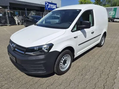 Gebraucht VW Caddy 75 PS (55 kW) 2018 Weiß Van / Kleinbus