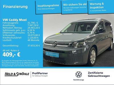 Gebraucht VW Caddy Life 102 PS (75 kW) 2024 Pure grey Van / Kleinbus