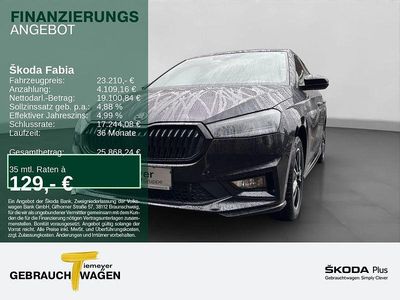 Schwarz Neu 2025 Skoda Fabia Monte Carlo Limousine | 23.210 € (Fairer Preis)