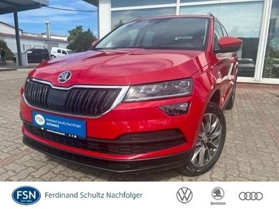 gebraucht Skoda Karoq 1.0 TSI Clever LED 4xSHZG PDC Kessy APP