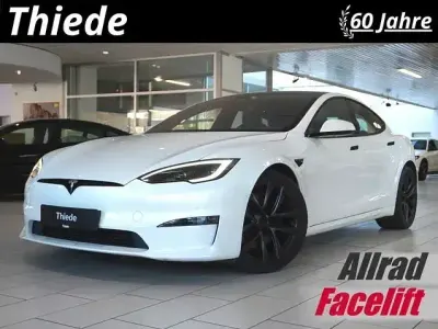 Gebraucht Tesla Model S 492 kW (670 PS) 2023 Pearl white multicoat Kleinwagen
