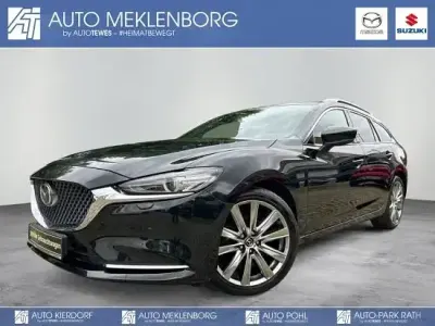 Gebraucht Mazda 6 Sports-Line 194 PS (142 kW) 2022 Jet black Kombi