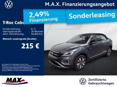 Brugt VW T-Roc Cabriolet Goal 116 HK (85 kW) 2025 Grå Cabriolet
