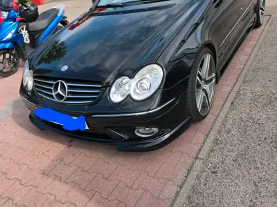 Gebraucht Mercedes CLK200 AMG 163 PS (119 kW) 2004 Schwarz Cabrio