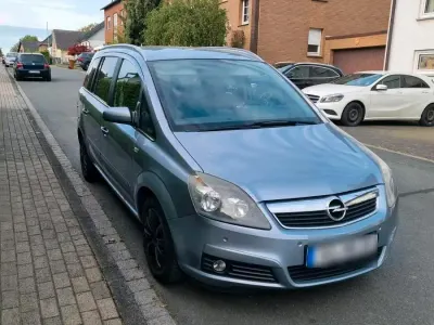 Brugt Opel Zafira 140 HK (102 kW) 2006 Sølv MPV