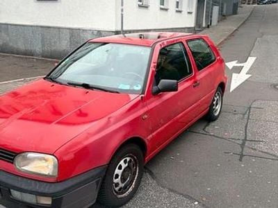 Gebraucht VW Golf III 1997 Rot Kleinwagen