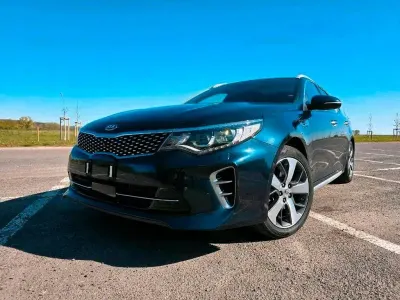 Brugt Kia Optima GT-Line 141 HK (103 kW) 2016 Blå Stationcar