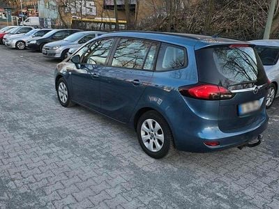 Gebraucht Opel Zafira 136 PS (100 kW) 2014 Blau Van / Kleinbus