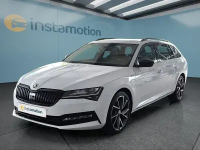 Gebraucht Skoda Superb 280 PS (205 kW) 2023 Weiß Kombi