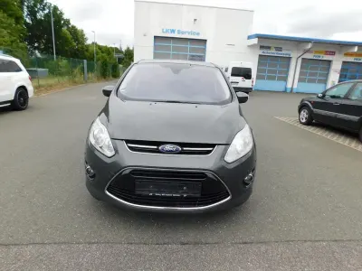 Gebraucht Ford C-MAX Titanium 125 PS (91 kW) 2015 Braun Van / Kleinbus