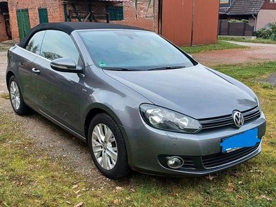 Silber Gebraucht 2013 VW Golf Cabriolet Life Cabrio | 11.555 € (Fairer Preis)