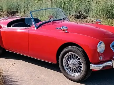 Second-hand MG MGA 68 CP (50 kW) 1959 Roșu Cabrio
