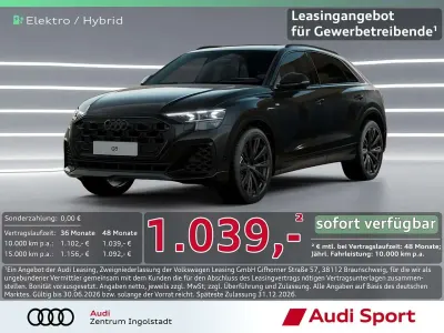 Neu Audi Q8 S-Line 489 PS (359 kW) 2026 Schwarz SUV
