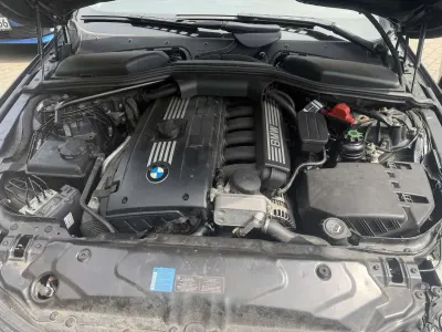 Brugt BMW 523 192 HK (141 kW) 2008 Sort Sedan