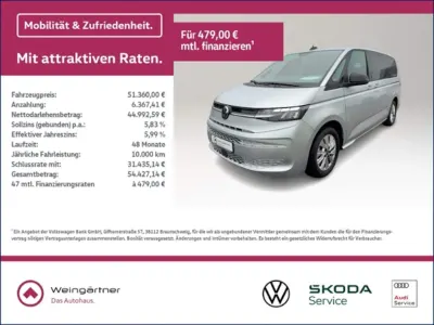 Gebraucht VW Multivan Pro 150 PS (110 kW) 2024 Silber Van / Kleinbus