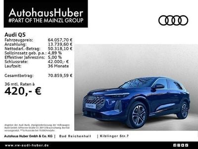 Navarrablau metallic Neu 2026 Audi Q5 Ambiente SUV | 64.058 € (Superpreis)