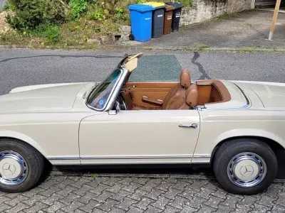 Gebraucht Mercedes SL280 170 PS (125 kW) 1971 Beige Cabrio