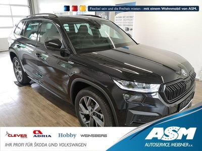 Schwarz Gebraucht 2024 Skoda Kodiaq SportLine SUV | 41.978 € (Etwas zu teuer)