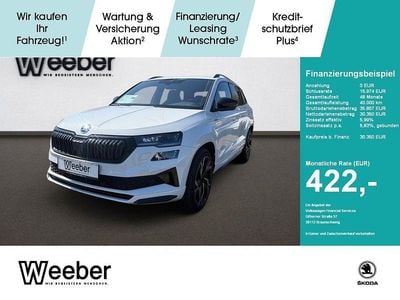 Usata Skoda Karoq SportLine 190 CV (139 kW) 2022 Bianco SUV