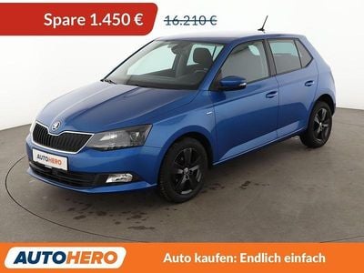 Gebraucht Skoda Fabia Drive 90 PS (66 kW) 2017 Blau Kleinwagen