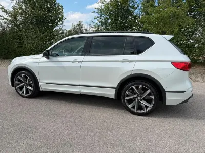 Gebraucht Seat Tarraco FR 200 PS (147 kW) 2021 Weiß SUV