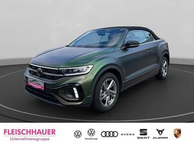 Gebraucht VW T-Roc Cabriolet R-line 150 PS (110 kW) 2023 Weiss Cabrio