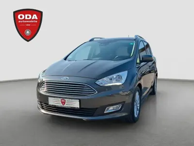 Gebraucht Ford Grand C-Max Titanium 125 PS (91 kW) 2018 Grau Van / Kleinbus