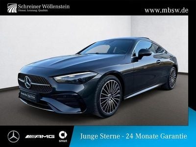 Grau graphitgrau Gebraucht 2024 Mercedes CLE300 AMG Coupé | 51.990 € (Superpreis)