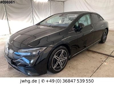 Gebraucht Mercedes EQE350 AMG line 214 kW (292 PS) 2022 Schwarz/baltic black (metallic) Limousine