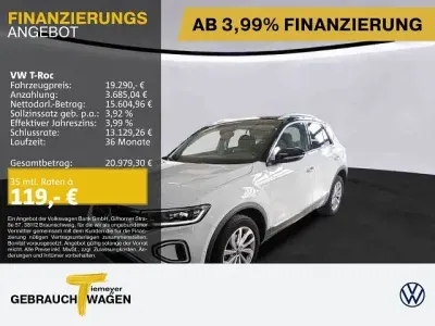 Occasion VW T-Roc Style 110 ch (80 kW) 2023 Blanc SUV