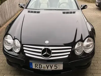Gebraucht Mercedes SL55 AMG AMG 500 PS (367 kW) 2003 Schwarz Cabrio