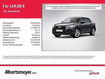 Daytonagrau perleffekt Gebraucht 2025 Audi Q2 S-Line SUV | 34.895 € (Fairer Preis)