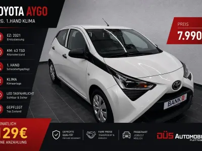 Używany Toyota Aygo Business Edition 72 KM (52 kW) 2021 Biały Hatchback