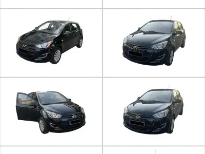 Gebraucht Hyundai i20 86 PS (63 kW) 2013 Schwarz Kleinwagen