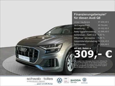Gebraucht Audi Q8 Ambiente 340 PS (250 kW) 2022 Grau SUV
