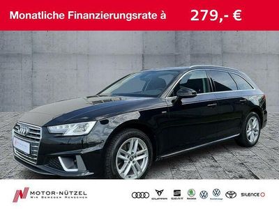 Używany Audi A4 Sport 150 KM (110 kW) 2019 Czarny Kombi