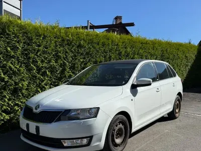 Gebraucht Skoda Rapid 86 PS (63 kW) 2015 Weiß Kleinwagen