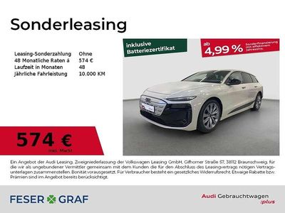 Siambeige metallic Gebraucht 2025 Audi A6 e-tron Ambiente Kombi | 65.980 € (Superpreis)