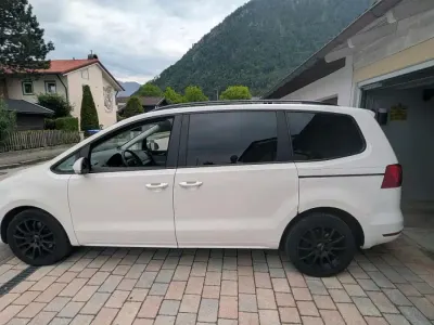 Gebraucht Seat Alhambra Ecomotive 140 PS (102 kW) 2012 Weiß Van / Kleinbus