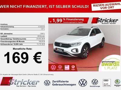 Gebraucht VW T-Roc Goal 116 PS (85 kW) 2025 Weiß SUV