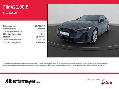 Grau Gebraucht 2025 Audi A5 S-Line Kombi | 58.963 € (Fairer Preis)