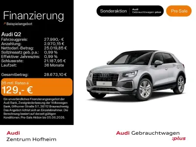 Gebraucht Audi Q2 Advanced 116 PS (85 kW) 2025 Silber SUV