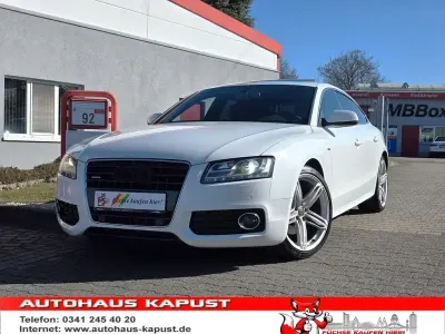 Używany Audi A5 Sportback S-Line 211 KM (155 kW) 2010 Biały Hatchback