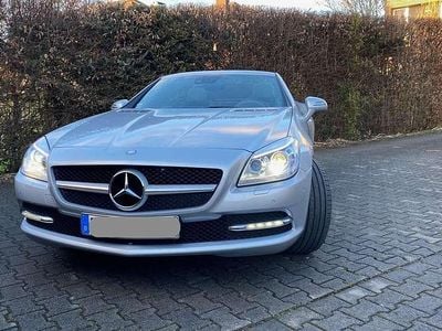 Silber Gebraucht 2014 Mercedes SLK200 Cabrio | 17.480 € (Superpreis)