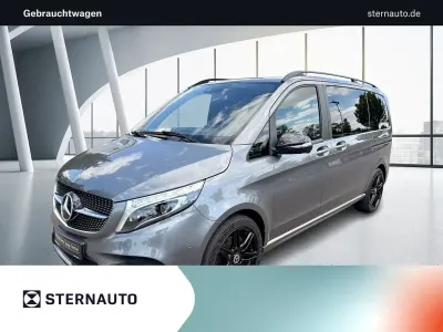 Gebraucht Mercedes V300 Avantgarde 237 PS (174 kW) 2022 Selenitgrau metallic Van / Kleinbus