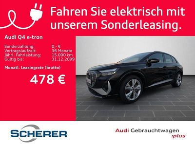 Gebraucht Audi Q4 e-tron Ambiente 150 kW (204 PS) 2022 Mythosschwarz metallic (metallic) SUV