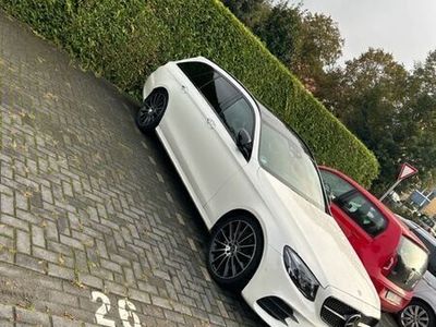 gebraucht Mercedes E350 AMG Paket perlmut weiss