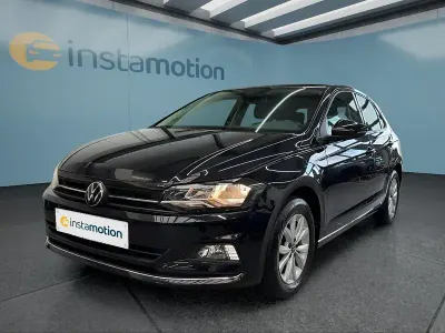 Gebraucht VW Polo 95 PS (69 kW) 2021 Schwarz Kleinwagen