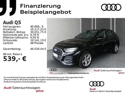 Gebraucht Audi Q5 Basis 204 PS (150 kW) 2025 Brillantschwarz SUV